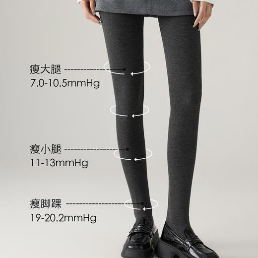 【三种不同厚度可选 均码】酷艾妮时尚百搭竖条纹打底裤 面料柔软细腻亲肤 竖条纹视觉显瘦显高 日常通勤百搭 商品图3