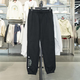 安踏运动裤女2025秋季新款吸汗透气潮流百搭针织收口裤 162538301