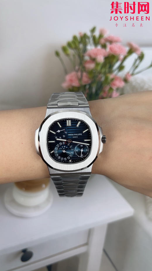 PPF潜心三年 真"芯"之作！百达翡丽PP鹦鹉螺系列5712GR 牛仔蓝 魅蓝 深邃蓝霸道总裁 新升级V3版 男士腕表 商品图8