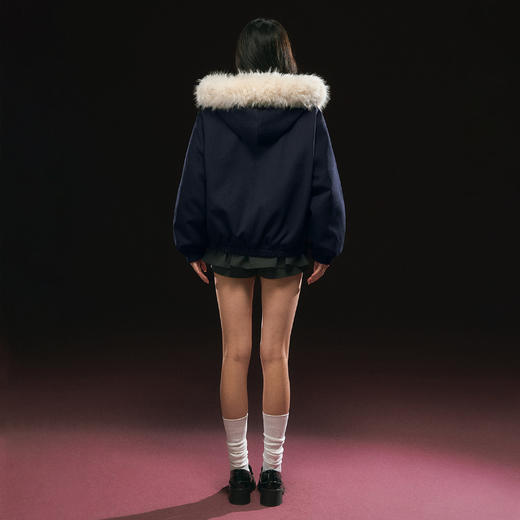 Ariseism 美式复古棉服外套女冬季新款上衣 商品图4