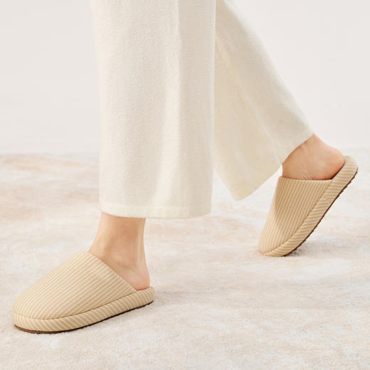 【36-42码】男/女冬季布面艾草棉拖家居拖鞋室内防滑男棉拖鞋女拖鞋【WG25657W/WG25657M】 商品图4