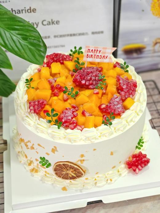 多图可选~红红火火石榴水果蛋糕(告知微信客服要哪个图)-低糖处理无添加 商品图9