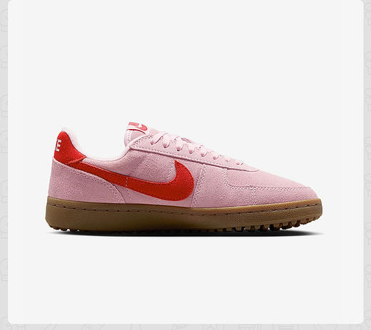 【春上新】【6折】7楼NIKE耐克女鞋Field General德训鞋生胶薄底运动鞋板鞋IF1743-602吊牌价749折后价449 商品图1