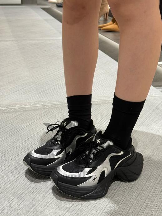 SMFK 25SS新款黑色厚底老爹鞋(DBG) 商品图2