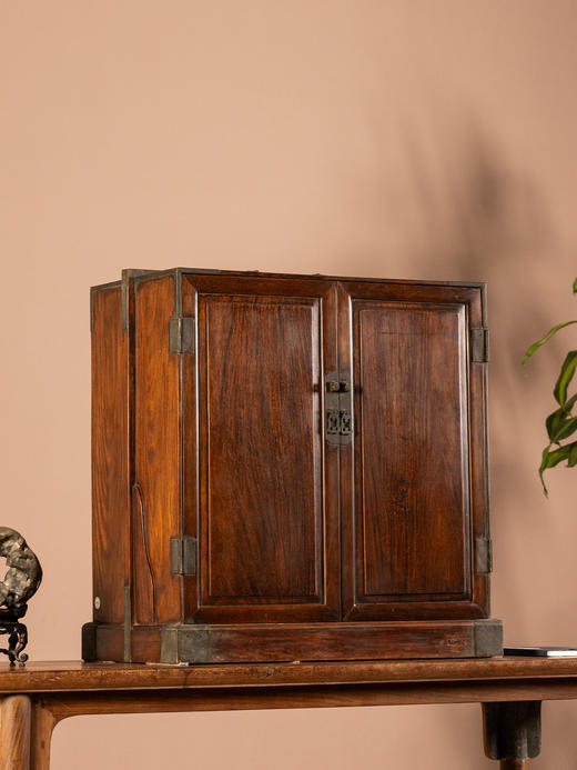 清	黄花梨提梁大书箱 商品图0