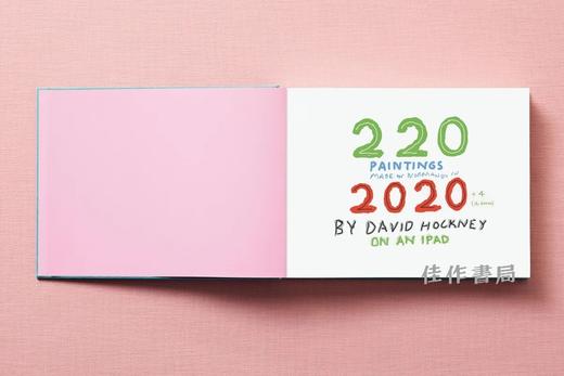 David Hockney. 220 for 2020 / 大卫·霍克尼. 2020年的220幅 /大开本原版画册 /Taschen出版 商品图1