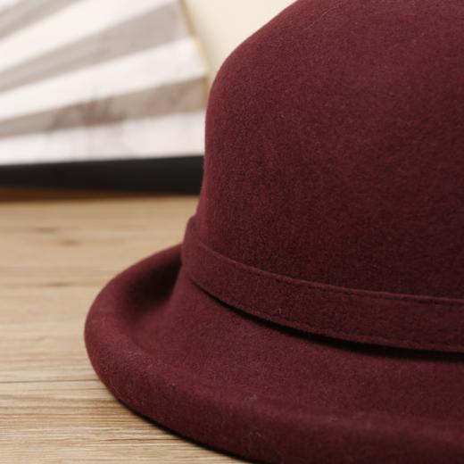 【福天华】寿服配件女帽卷沿帽百年工艺寿衣配饰 商品图2