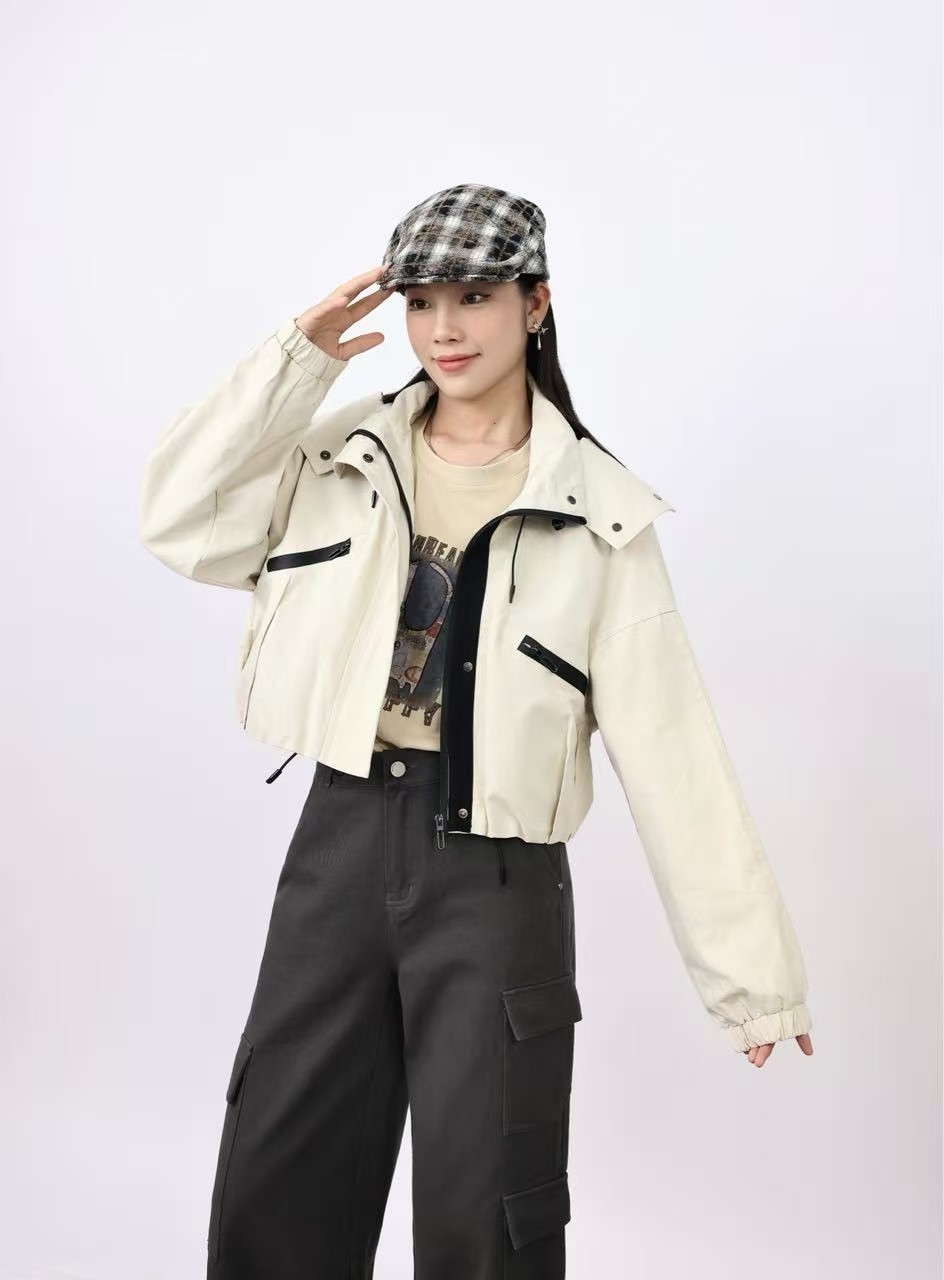 74W20411#立领工装夹克