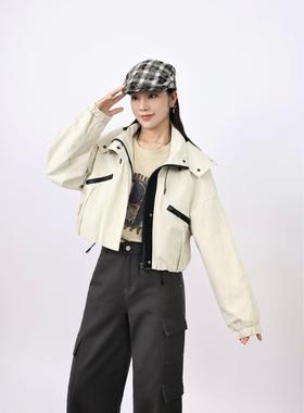 74W20411#立领工装夹克