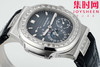 PPF潜心三年 真"芯"之作！百达翡丽PP鹦鹉螺系列5712GR 方钻牛仔蓝皮带款总裁 新升级V3版 男士腕表 商品缩略图4