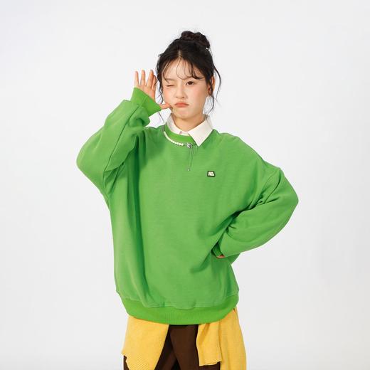 美式简约宽松基本款圆领卫衣-纪念日百货门店同款166195653 商品图0