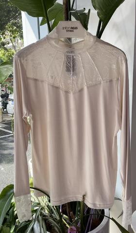 热奶肌底衣蕾丝花边小立领时尚小衫内穿外搭自带气质款16635107