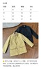 巴家25新品女士灯芯绒翻领格纹外套棉服 商品缩略图10