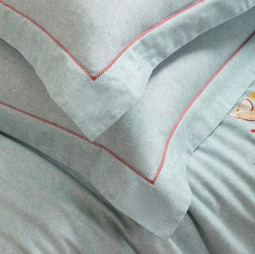 6F堂皇  岁岁平安全棉磨毛四件套 商品图2