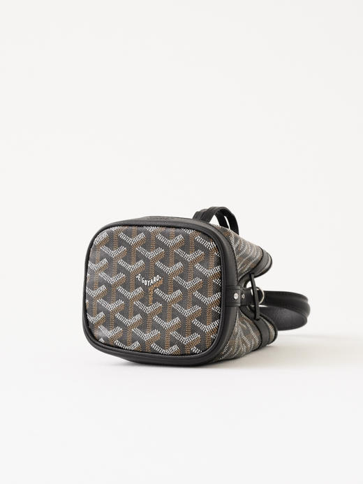 戈雅Petit Flot 标志性印花抽绳开合Goyardine 帆布水桶包单肩手提包(JF*MM) 商品图4