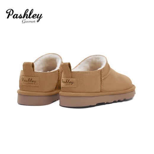 【梅花出品】帕奢利2025mini羊皮毛一体雪地靴多色可选 男女同款HZ0056P 商品图6