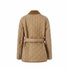 巴家25新品女士马术骑士刺绣绗缝薄款棉服 商品缩略图1