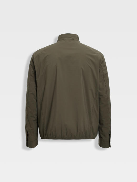 callisto橄榄绿轻量保暖棉服 商品图1