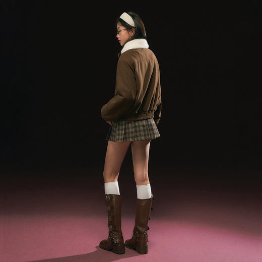 Ariseism 美式复古棉服外套女秋季新款上衣 商品图4