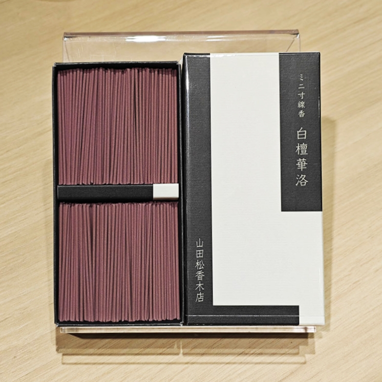 【旬彩 】山田松香木店白檀华洛线香迷你寸