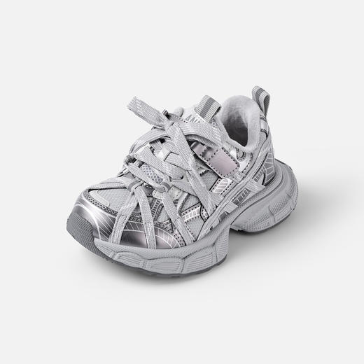 ANNIL/安奈儿童鞋男女童老爹鞋冬季加绒加厚运动鞋HM5405657 商品图1