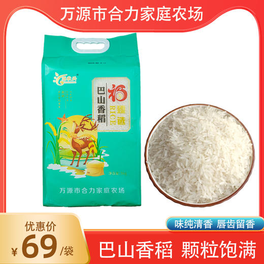 源秋兴巴山香稻5kg/袋新包装 商品图2