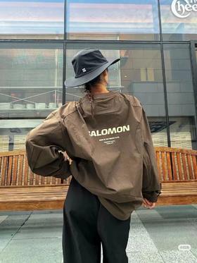 萨洛蒙情侣款圆领宽松长袖卫衣