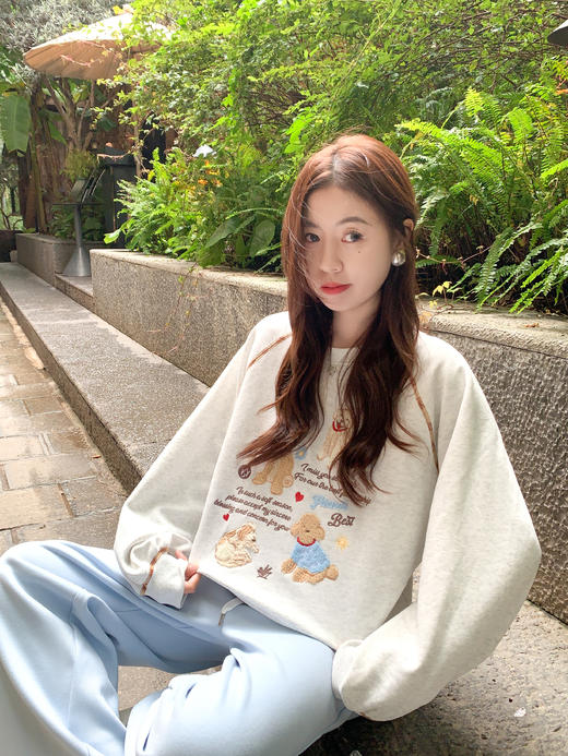 <曾小咸推荐>现货秒杀！微信超特价！宽松直筒休闲束脚长裤 日常179.99 立减90 秒杀89.99！ 商品图9