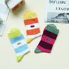 【59元3双】【1双装】女丨女袜彩色粗条无骨潮袜中筒袜子时尚棉袜女袜子【2522503】 商品缩略图2