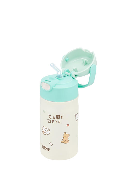 膳魔师萌宠系列350ML吸管保温杯TCKL-350FS-GG-PET 商品图2
