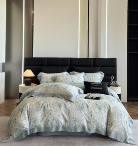 【线下门店轻奢高品质款】「超柔加厚磨毛 铂金艾阳绒」升温➕8°抑菌艾能纤维磨毛四件套