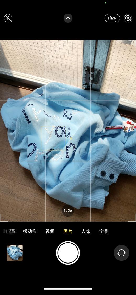 【179元任选2件】最后一波现货！蓝色刺绣无帽圆领套头卫衣 商品图10