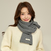 FUNGNI-FUNGNY 纯色羊毛围巾 160*22cm 秋冬新款男女款 时尚经典羊毛围巾 长款围脖围巾 多色可选 商品缩略图3