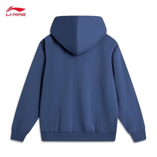 李宁男子秋季印花套头连帽卫衣AWDU615-7 商品图1