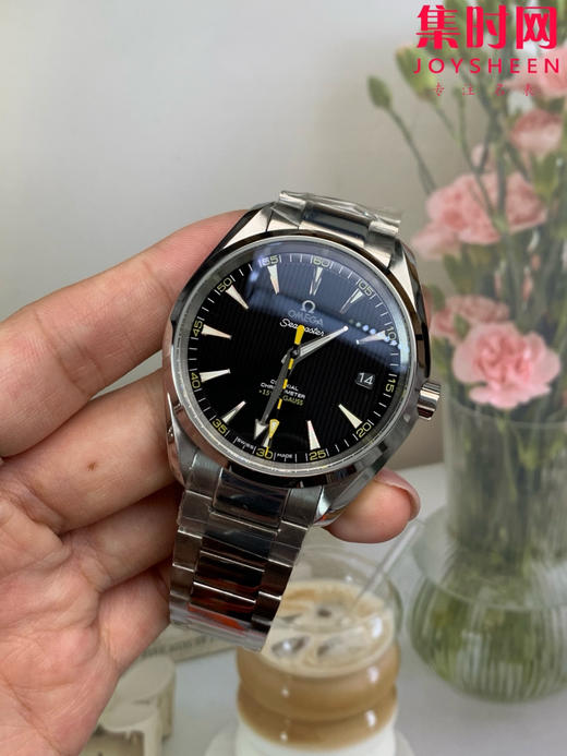 欧米茄VS海马150米系列 大黄蜂 3点位日历 Aqua Terra 150米腕表 8508一体机 男士腕表 表径41.5mm 商品图2