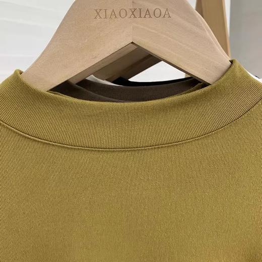 2024年秋冬半高领打底衫女长袖T恤纯色气质百搭内搭上衣抖音直供 商品图3