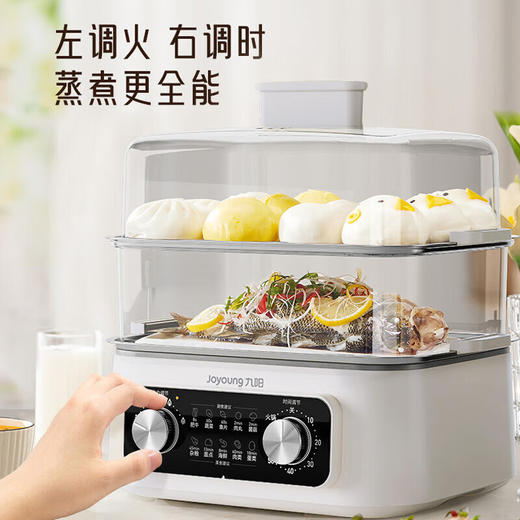 九阳 电蒸锅 DZ150HG-GZ616（16L） 商品图5