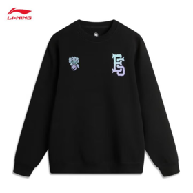 李宁男子秋季反伍系列套头卫衣AWDU259-1