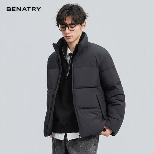 贝纳川冬季新品极简结构立领面包服ECF405263 商品图8