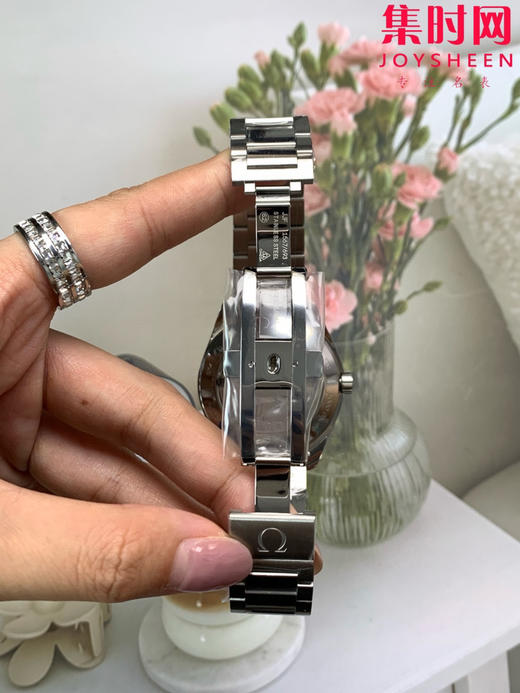 欧米茄VS海马150米系列 金针海马 金针队长 3点位日历 Aqua Terra 150米腕表 8500一体机 男士腕表 表径41.5mm 商品图6