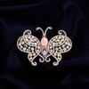 轻奢锆石镶嵌高级感淡水珍珠蝴蝶胸针，精致百搭动物外套胸花配饰LY-M-379 商品缩略图0