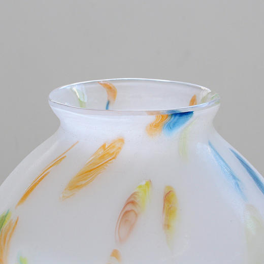 碧轩新品简约创意渐变彩色磁粉哑光打沙花瓶摆仿真花客厅玄关花器 商品图3