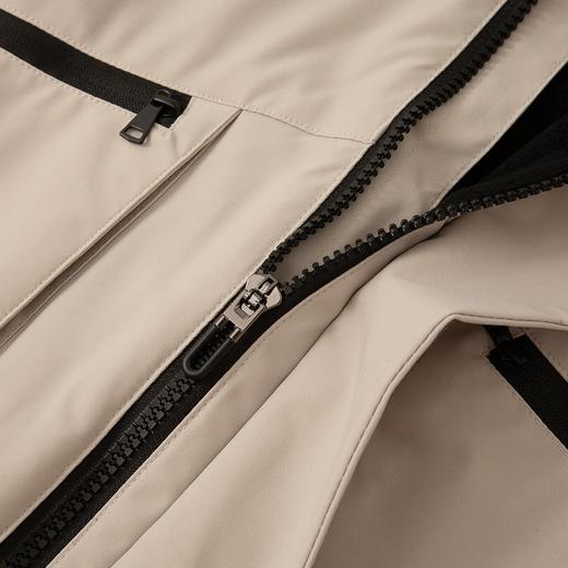 点此购买 120-165哈吉斯秋冬季中大童口袋款冲锋服秋冬款风衣外套 gl 332963 商品图9