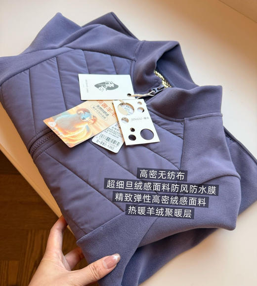 正品槿谷羊毛内胆石墨烯发热片棉服内胆 商品图8