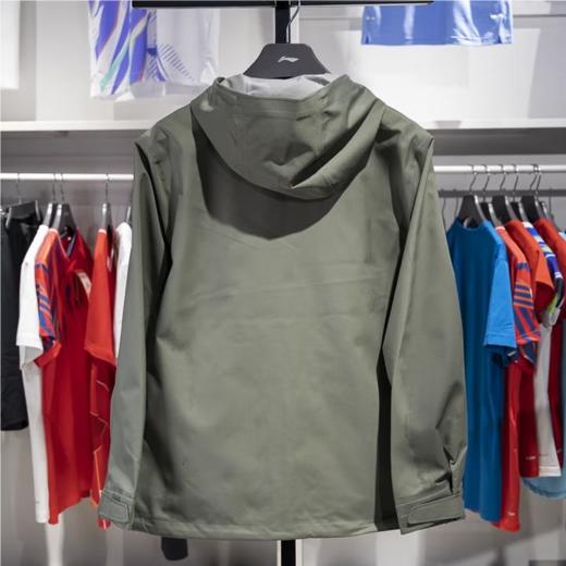 李宁男子防风透湿运动外套AFDU093-2 商品图1