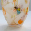 原创设计高级彩色点点奶黄色手工中古风琉璃玻璃花瓶花器插花摆件 商品缩略图7