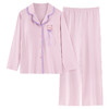 自然醒轻歌针织棉睡衣女士春秋季长袖开衫可外穿高级感休闲宽松家居服套装QH 商品缩略图14