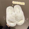 【升级款加厚底毛毛拖！】2025新款外穿女生ins加厚底毛毛拖鞋 秋冬薄底时尚高级软底轻奢女鞋 商品缩略图6