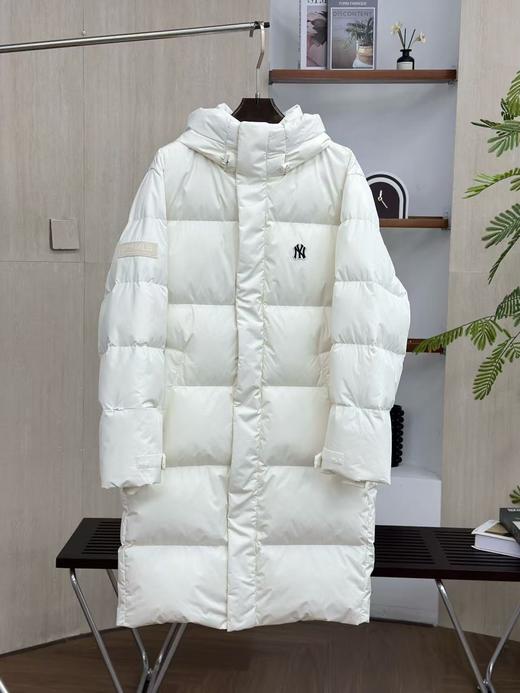 优选丨MLB 纯色长款连帽羽绒服（爆单预售3-5天） 商品图3