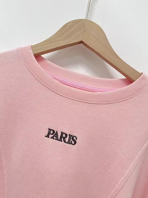 【秋新品】9919长袖短款设计感长袖衫卫衣-喜出 商品图2